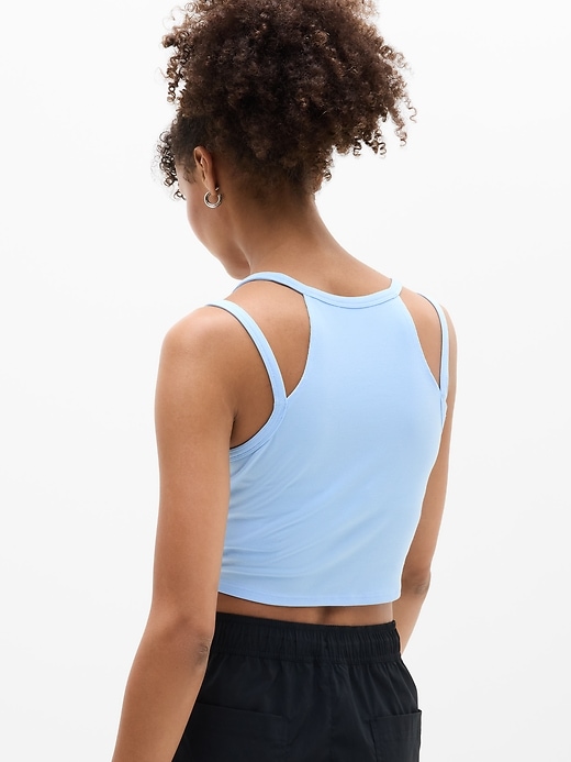 Image number 3 showing, Signature Rib Double Strap Tank