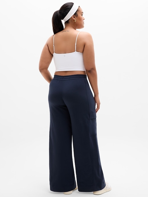 Image number 6 showing, Retroterry High Rise Wide Leg Cargo Pant