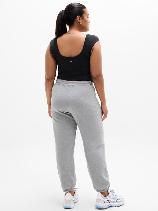 Image number 5 showing, Forever Fleece Mid Rise Jogger