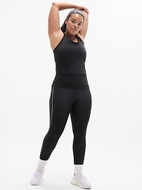 Momentum Seamless Tank - Black - View 30