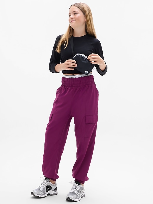 Image number 4 showing, Athleta Girl Run Free Cargo Jogger