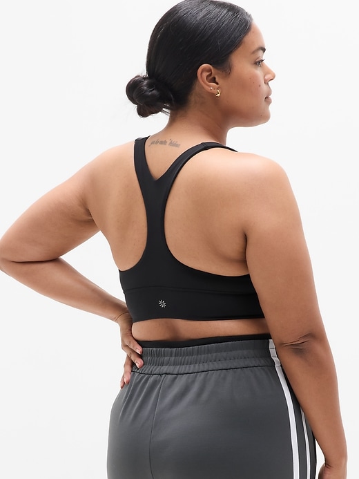 Image number 6 showing, Transcend V-Neck Crop Sports Bra D-DD