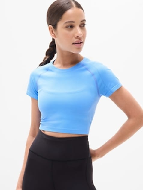 Momentum Seamless Crop Tee 2.0