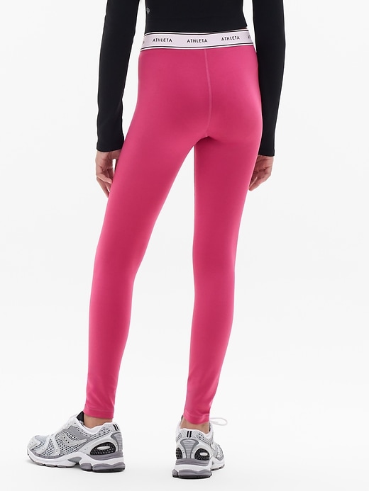 Image number 3 showing, Athleta Girl High Rise Logo Chit Chat Legging
