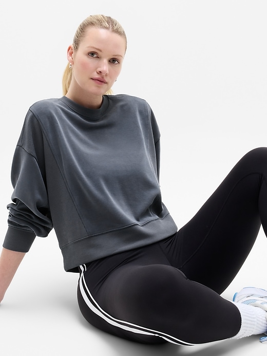 Image number 4 showing, Seasoft Rib Crewneck Sweatshirt
