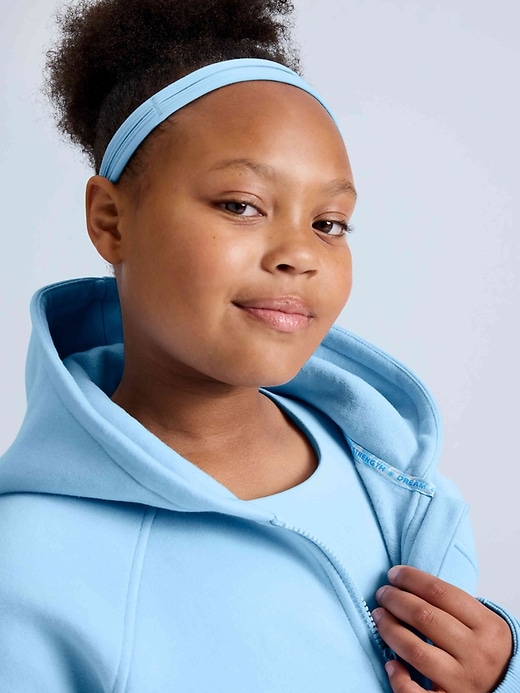 Image number 7 showing, Athleta Girl All Day Half Zip Hoodie