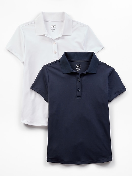 Image number 1 showing, Athleta Girl School Day Polo 2-Pack