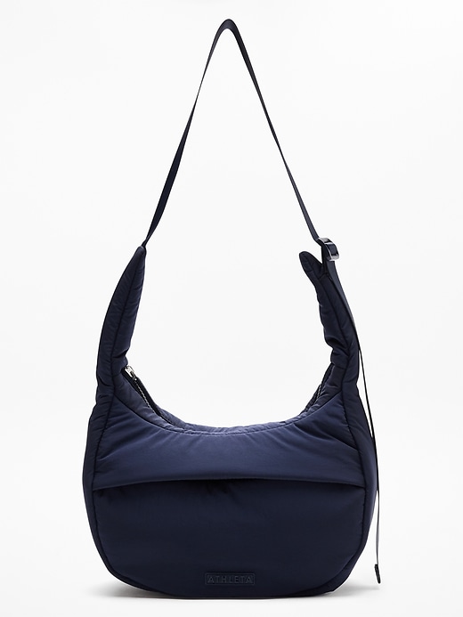Image number 1 showing, All About Sheen Small Crossbody Hobo Bag