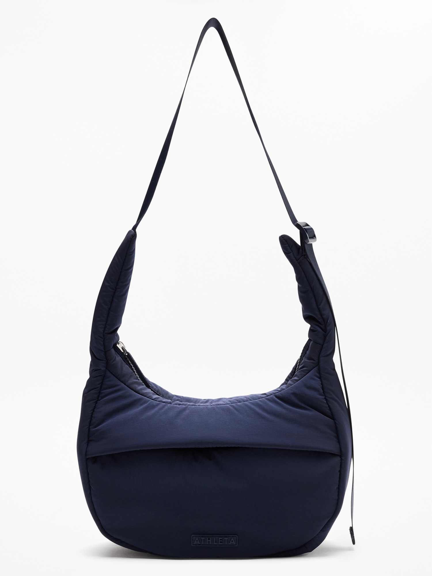 All About Sheen Small Crossbody Hobo Bag