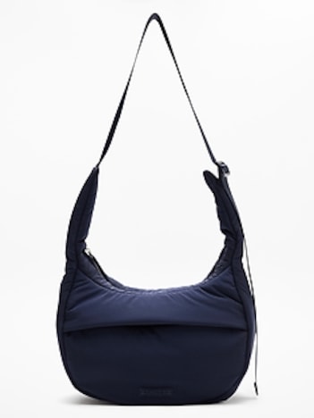 All About Sheen Small Crossbody Hobo Bag