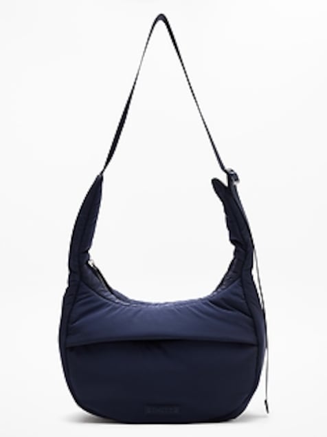 All About Sheen Small Crossbody Hobo Bag