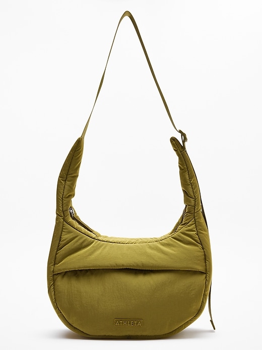 Image number 1 showing, All About Sheen Small Crossbody Hobo Bag