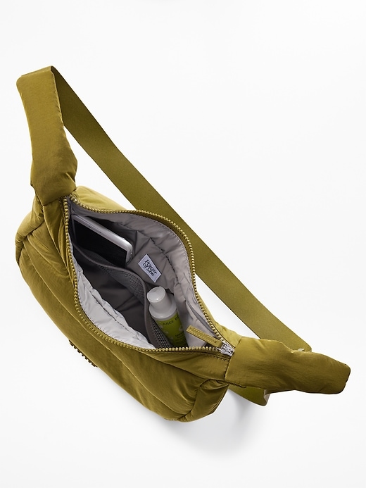 Image number 3 showing, All About Sheen Small Crossbody Hobo Bag