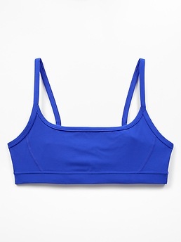 Square Neck Bra A-C - Blue - image 3