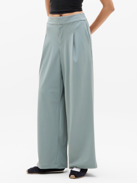 Pinnacle High Rise Trouser - Green