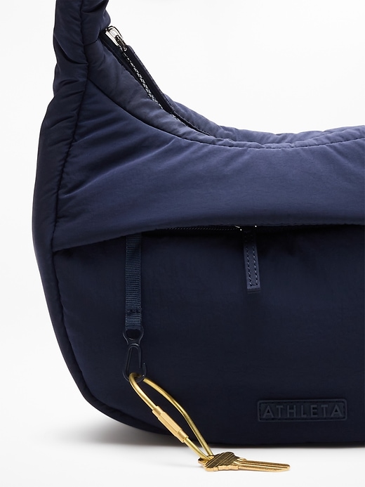 Image number 6 showing, All About Sheen Small Crossbody Hobo Bag