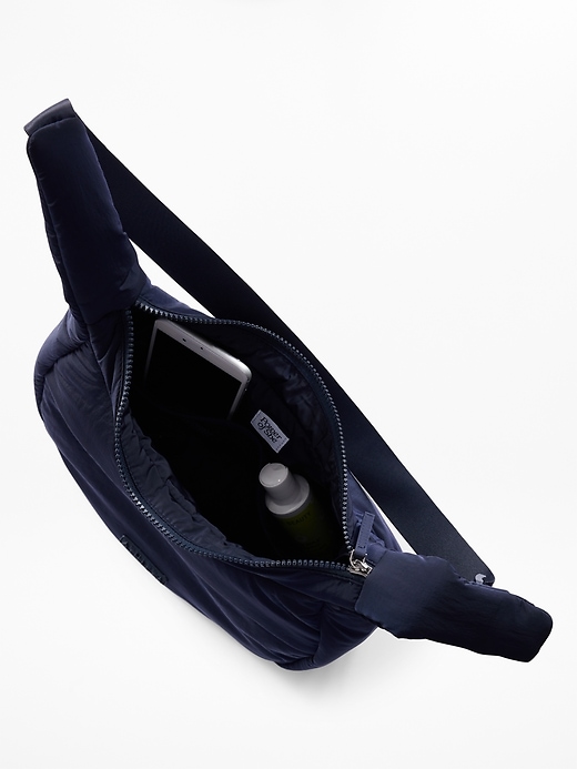 Image number 3 showing, All About Sheen Small Crossbody Hobo Bag