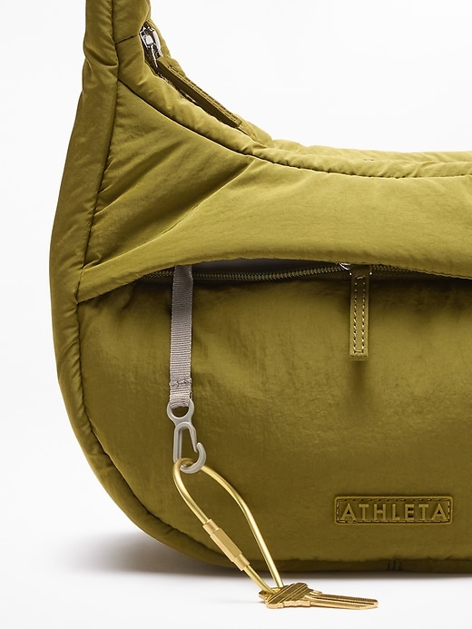 Image number 6 showing, All About Sheen Small Crossbody Hobo Bag