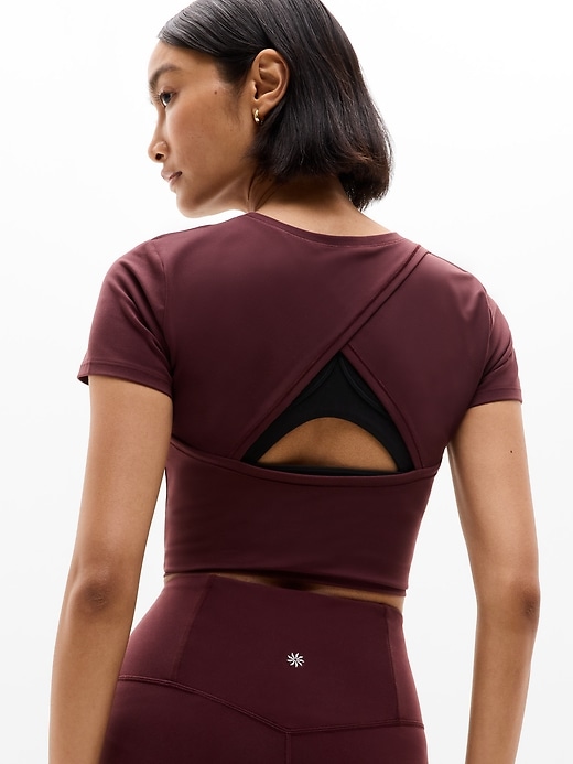 Image number 3 showing, Transcend Open Back Tee