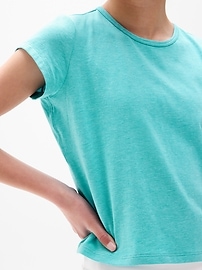 View large product image 1 of 3. Athleta Girl Right Moves Core Tee