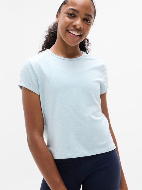 Athleta Girl Right Moves Core Tee - Blue