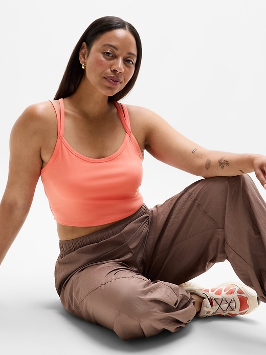 Image number 6 showing, Signature Rib Double Strap Tank