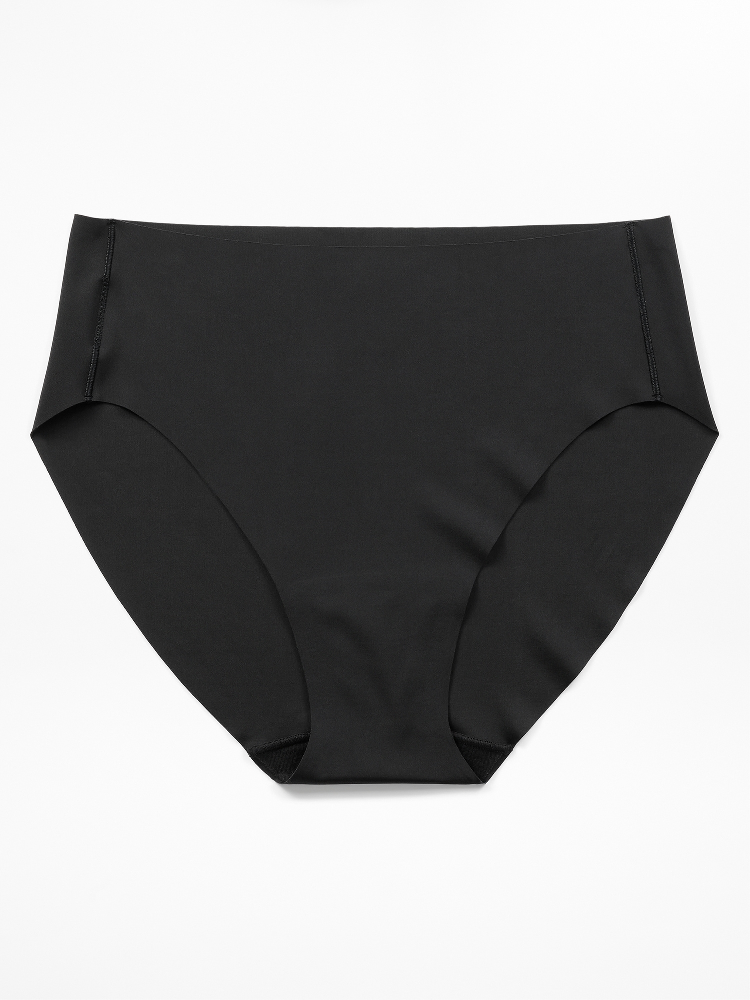 Athleta Sleek Form No Show Bikini Underwear In Black