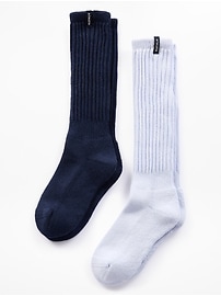 Image number 1 showing, Athleta Girl Scrunch Sock 2-Pk