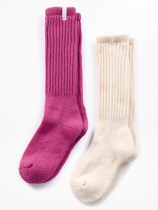Image number 1 showing, Athleta Girl Scrunch Sock 2-Pk