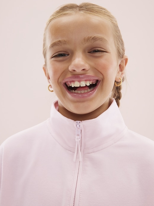 Image number 2 showing, Athleta Girl All Day 1/4 Zip Sweatshirt