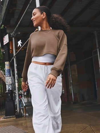 Heavyweight Terry Super Cropped Dolman
