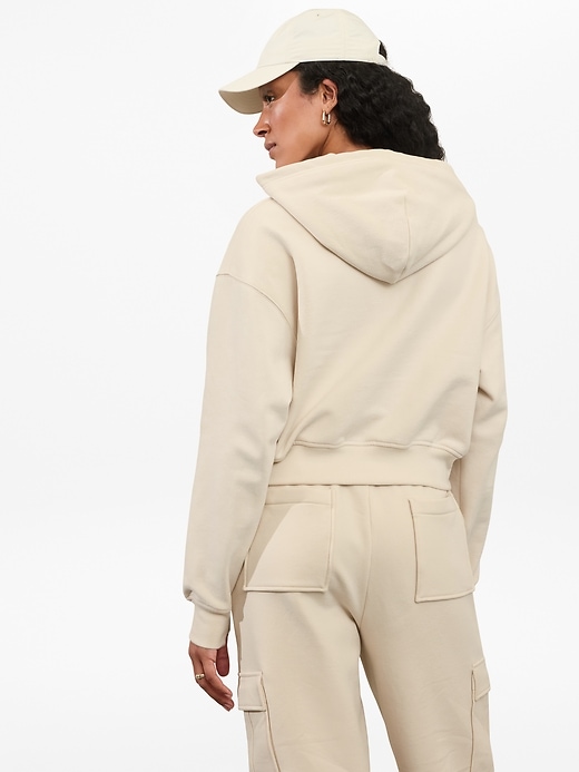 Image number 3 showing, Forever Fleece Crop Full Zip