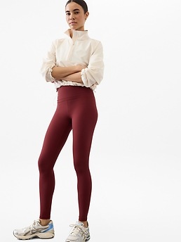 Elation Ultra High Rise Legging - Red - image 2
