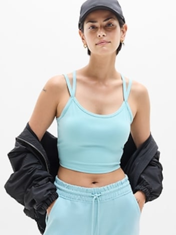 Signature Rib Double Strap Tank
