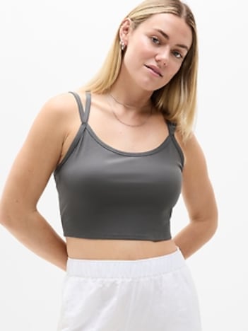 Signature Rib Double Strap Tank