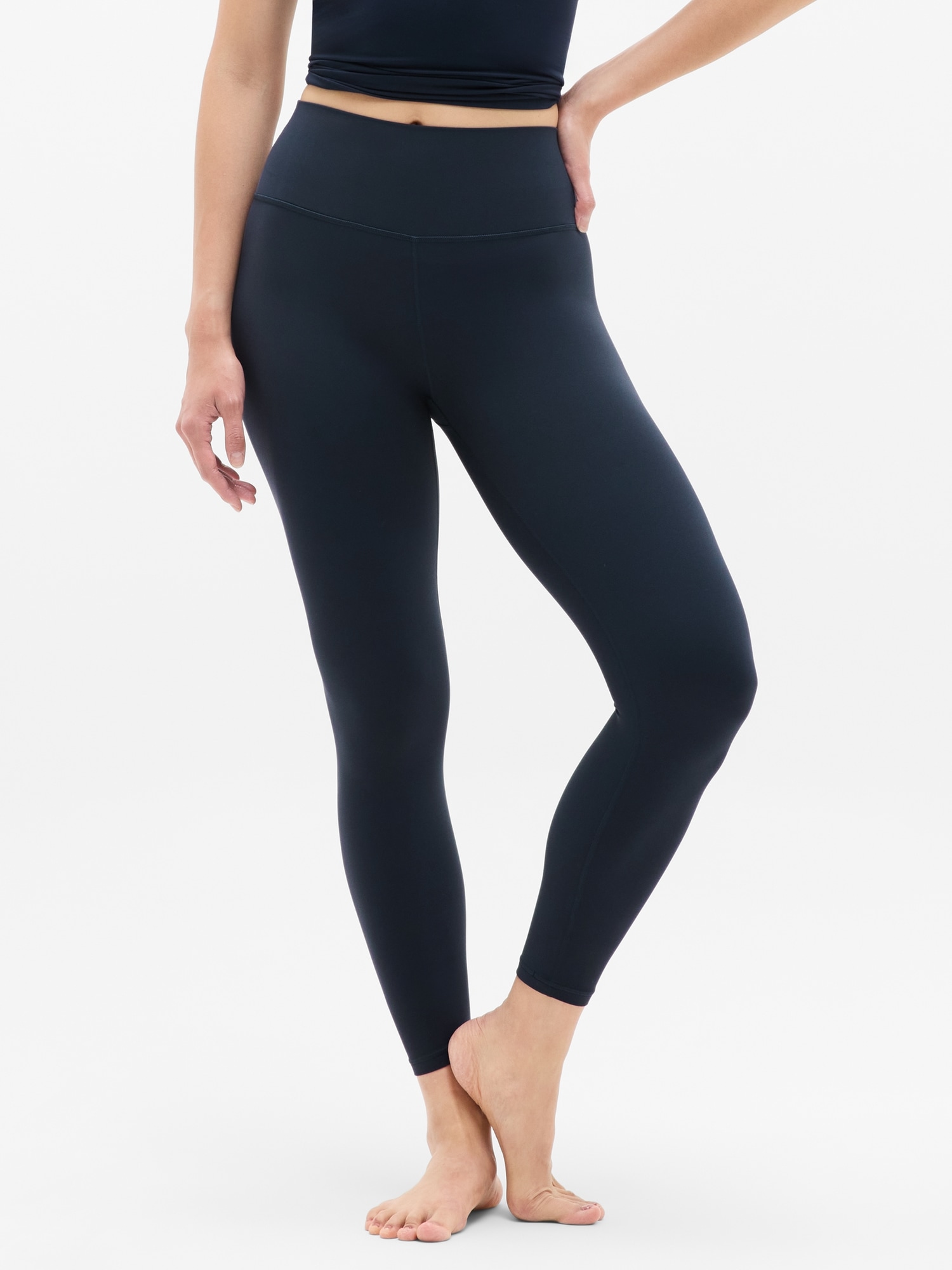 Athleta Transcend High Rise 7/8 Legging In Black