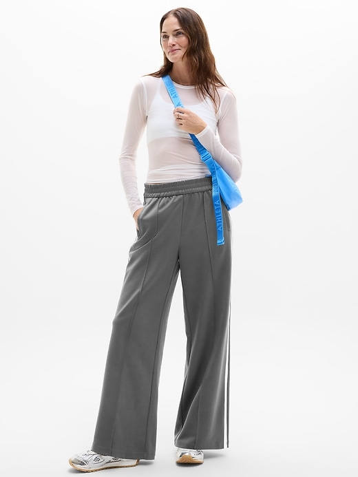 Image number 6 showing, Tempo Mid Rise Wide Leg Track Pant
