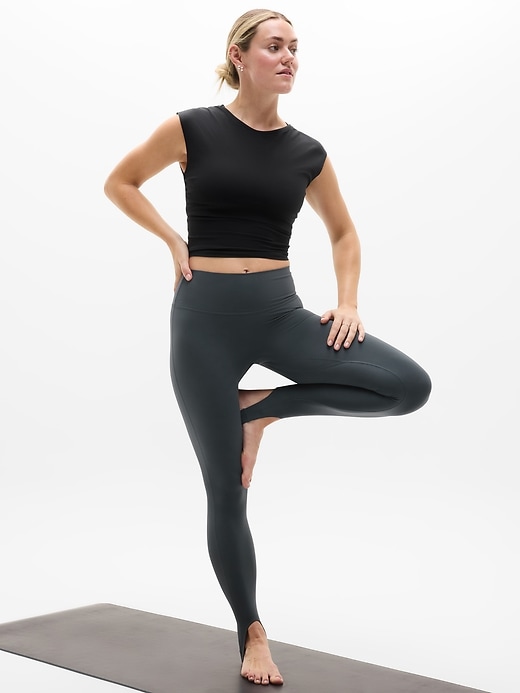 Image number 5 showing, Transcend High Rise Stirrup Legging