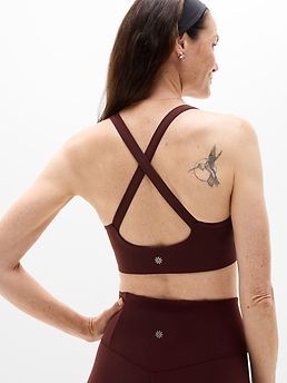 Perfect Form Longline Bra A-C - Red - image 2