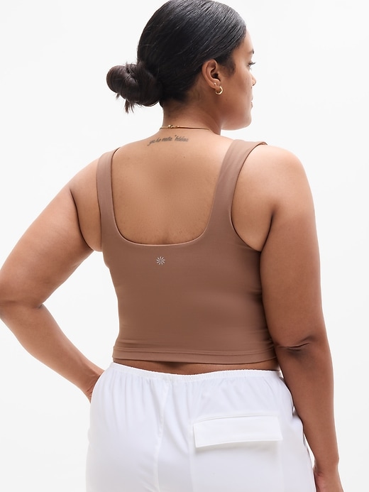 Image number 6 showing, Transcend Square Neck Crop Sports Bra D-DD