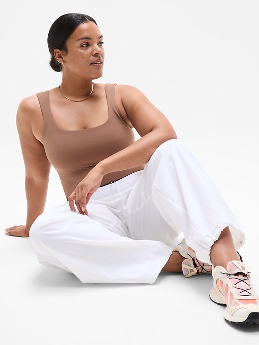 Image number 5 showing, Transcend Square Neck Crop Sports Bra D-DD