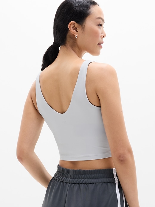 Image number 2 showing, Transcend V-Neck Crop Sports Bra A-C