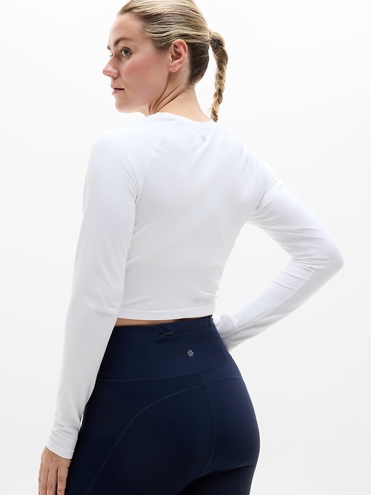 Image number 8 showing, Momentum Seamless Crop Top 2.0