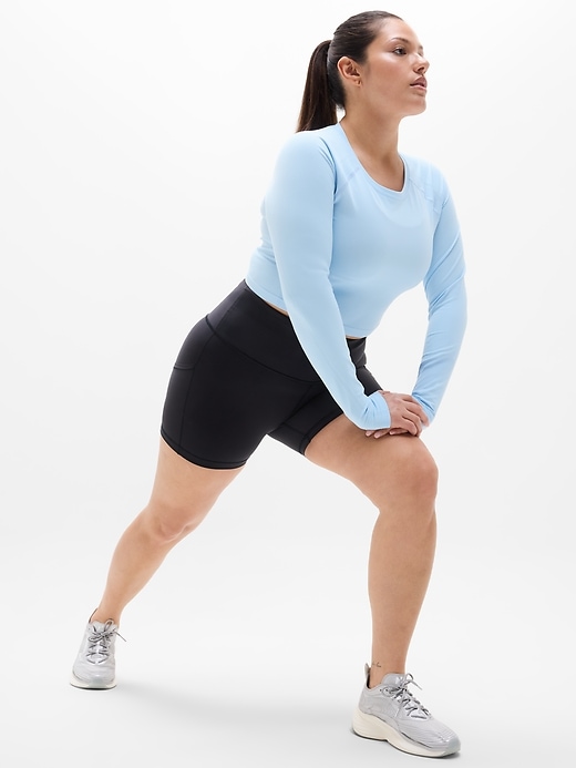 Image number 6 showing, Momentum Seamless Crop Top 2.0