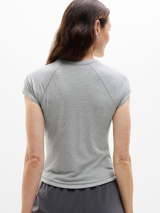 Image number 3 showing, Perfect Rib Tee