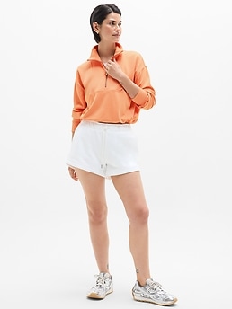 Seasoft Rib 1/4 Zip Popover - Orange - image 4