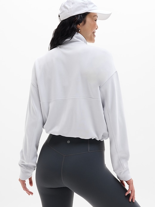 Image number 3 showing, Seasoft Rib 1/4 Zip Popover