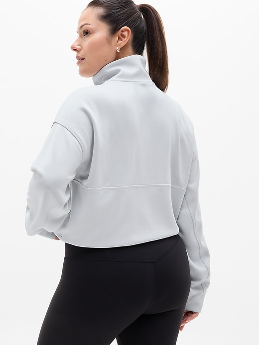 Image number 5 showing, Seasoft Rib 1/4 Zip Popover
