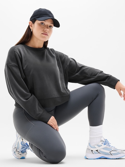 Image number 5 showing, Seasoft Rib Crewneck Sweatshirt
