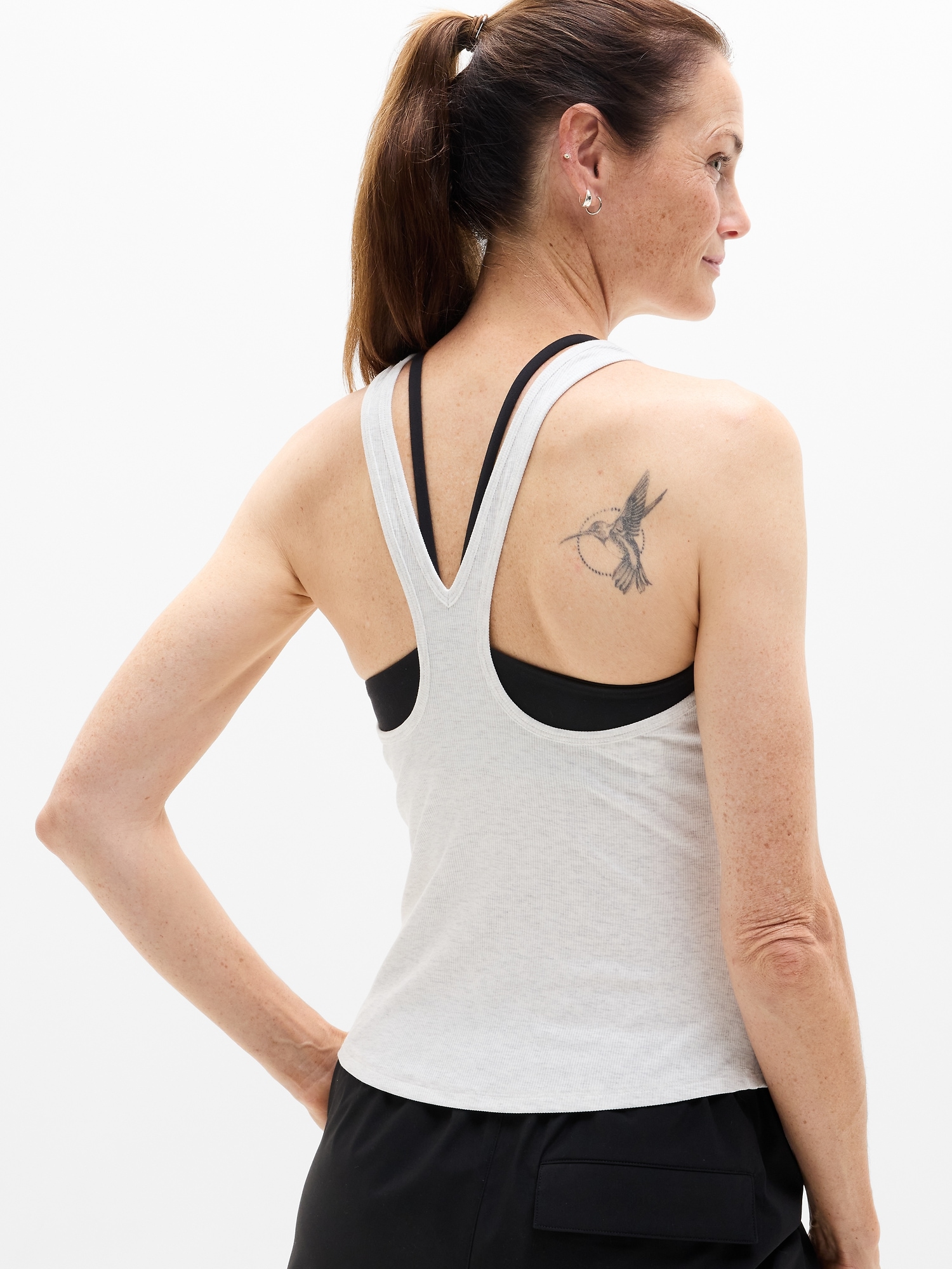 Signature Rib Y Back Tank